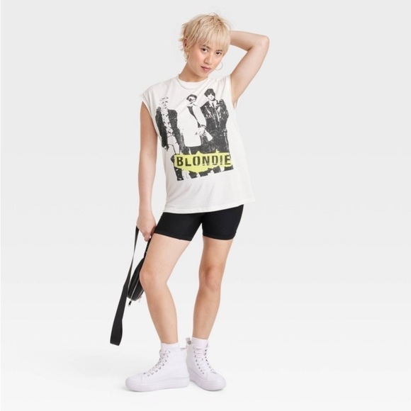 Women's Blondie Graphic Muscle Tank Top -
White new - Picture 4 of 5